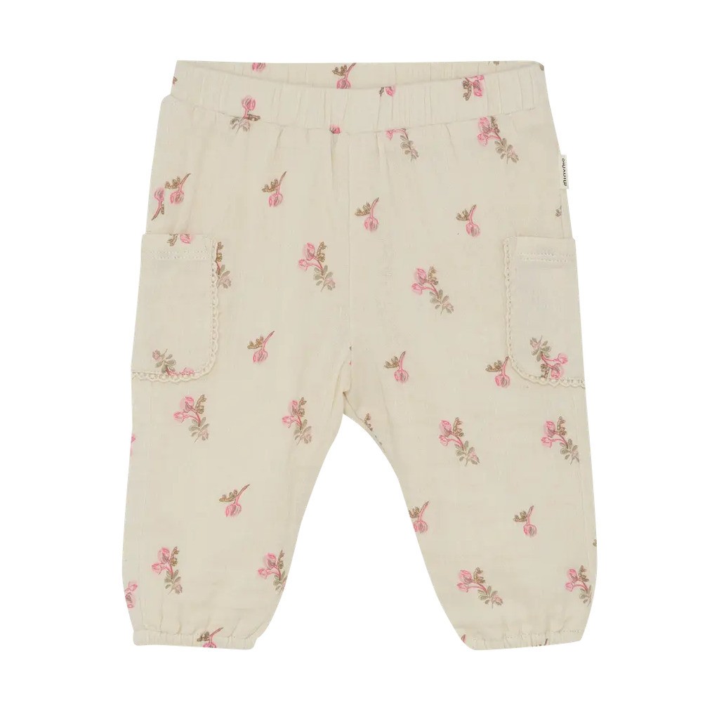 Bukser m. Print - White Swan - 86