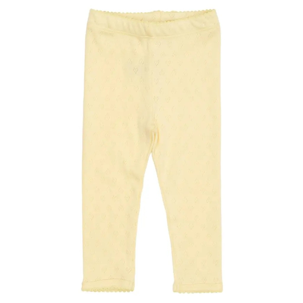 Hjerte leggings - YELLOW - 56