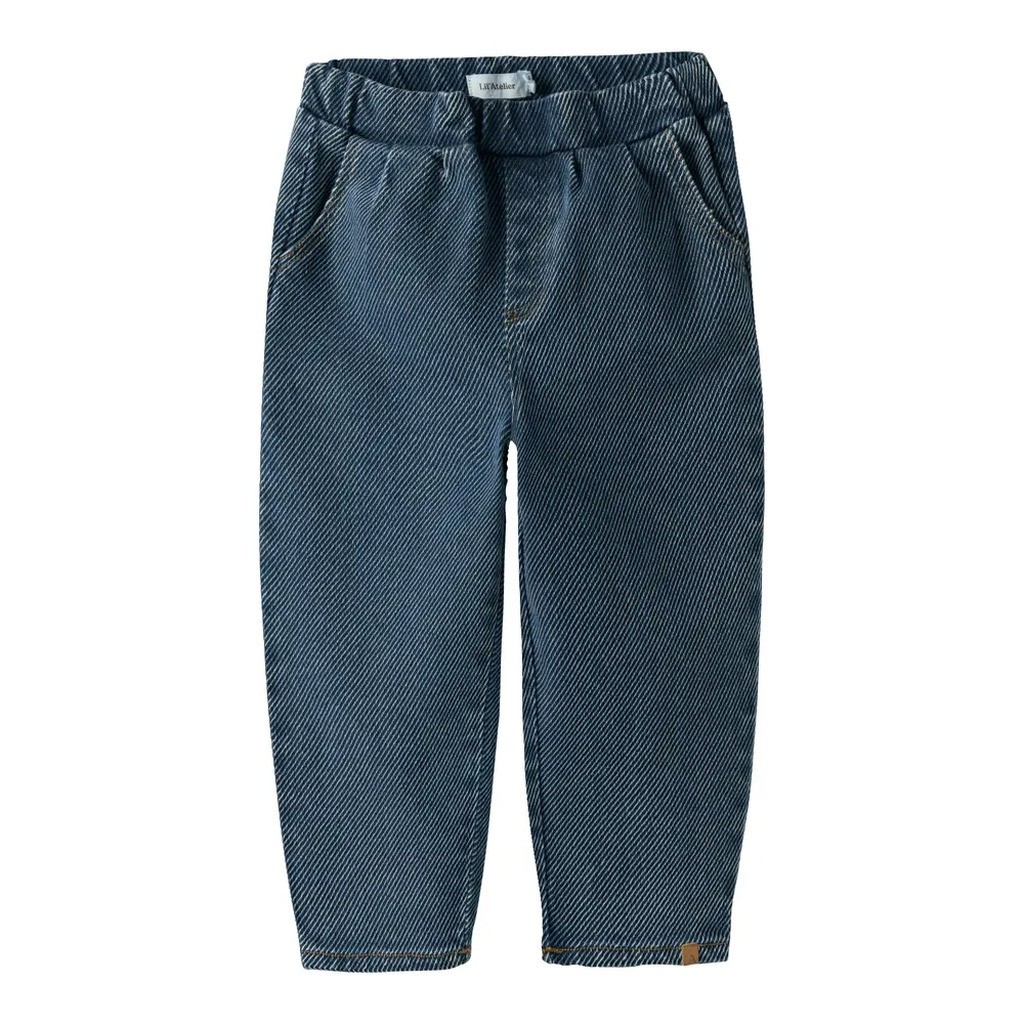 Keifer Loose Denim Jeans - Denim Blue - 110