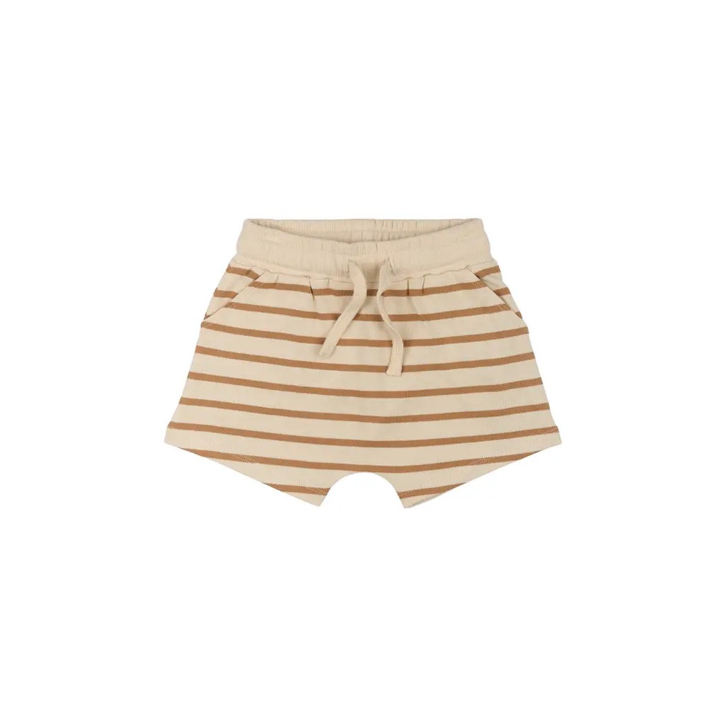 Nat Uni Shorts - Tan stripe - 104