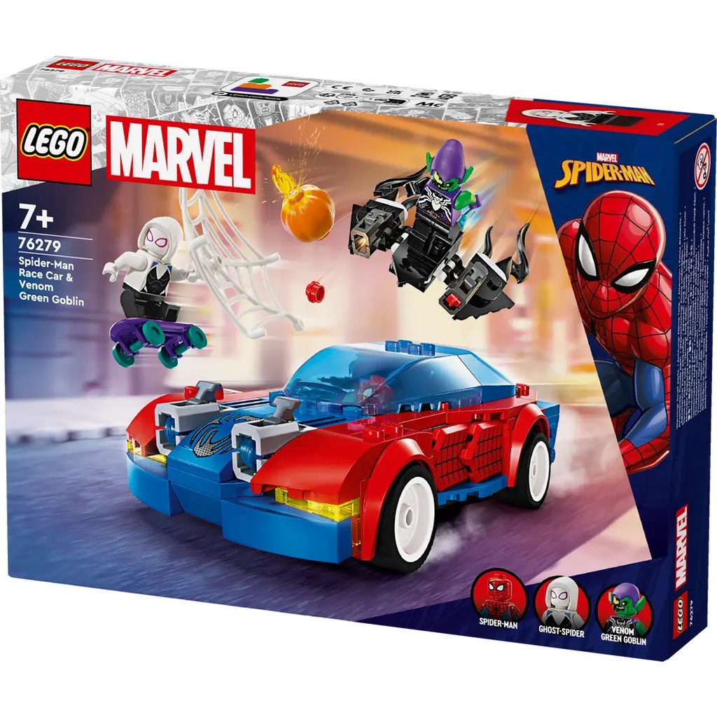 Spider-man raceerbil og Venom Green Goblin 76279 LEGOÂ® Super Heroes