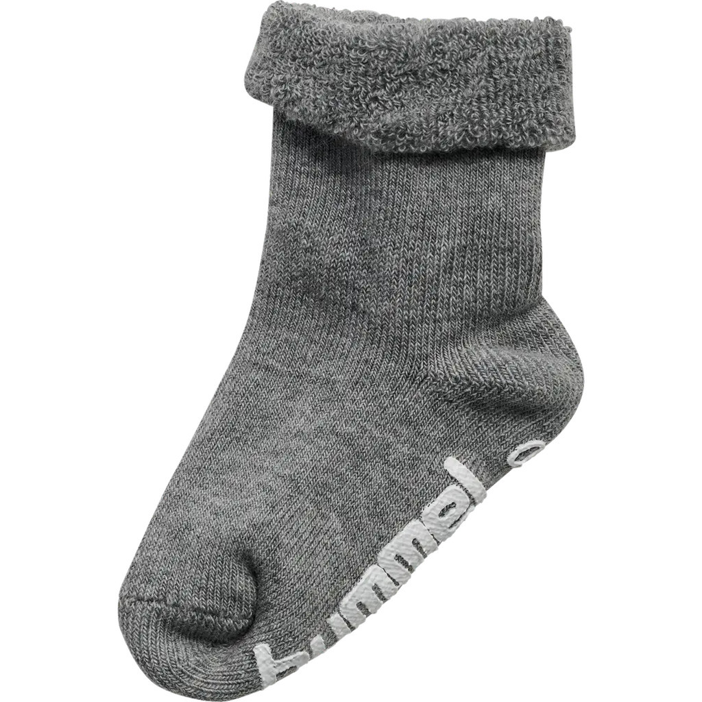 Non Slip Sokker - Grey Melange - 21/23