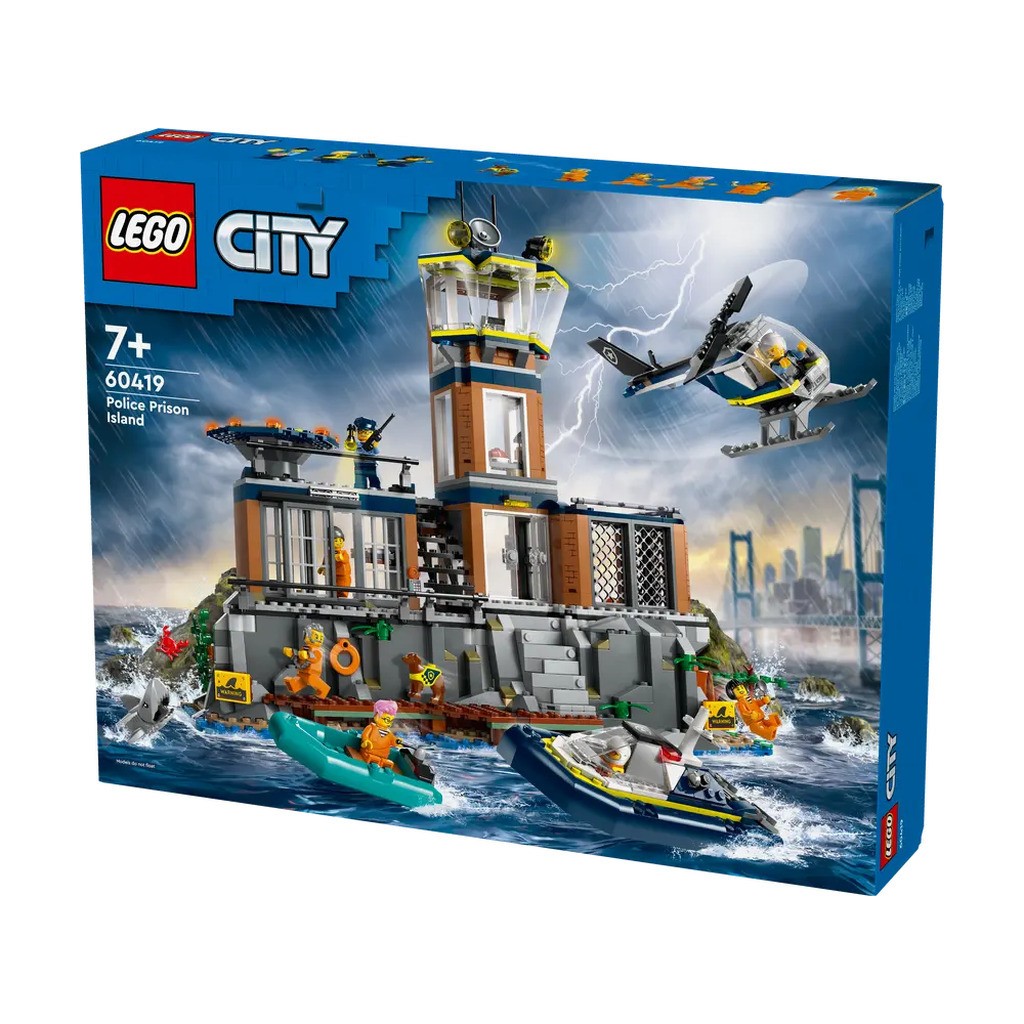 Politiets fængselsø 60419 LEGOÂ® City