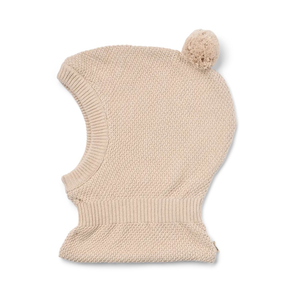 Pomi Strikket Elefanthue - Dusty lavender - 6-8 ÅR