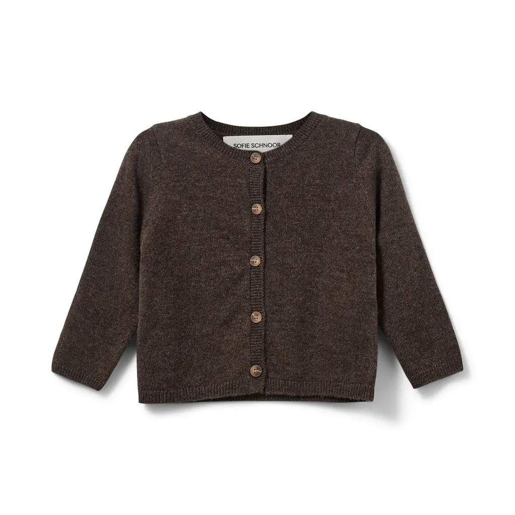 Cisse Cardigan - Brown fudge - 74