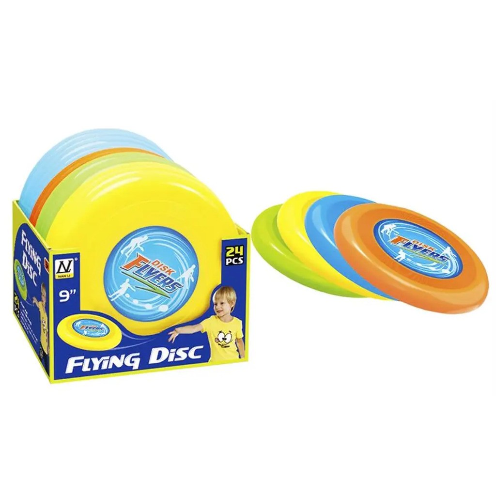 Frisbee Ø 23 cm., 4 assorterede farver