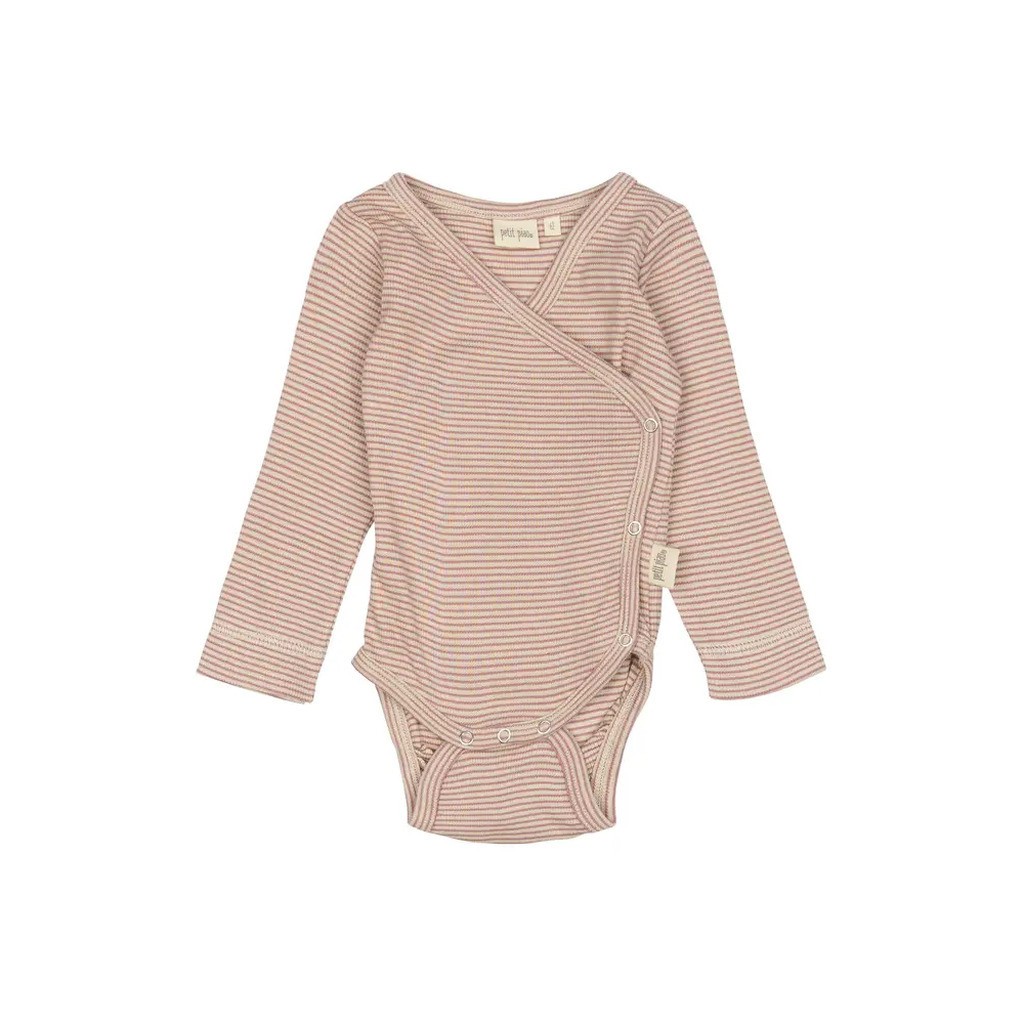 Dian Body Langærmet - Nostalgic Rose/Dark Off White - 62