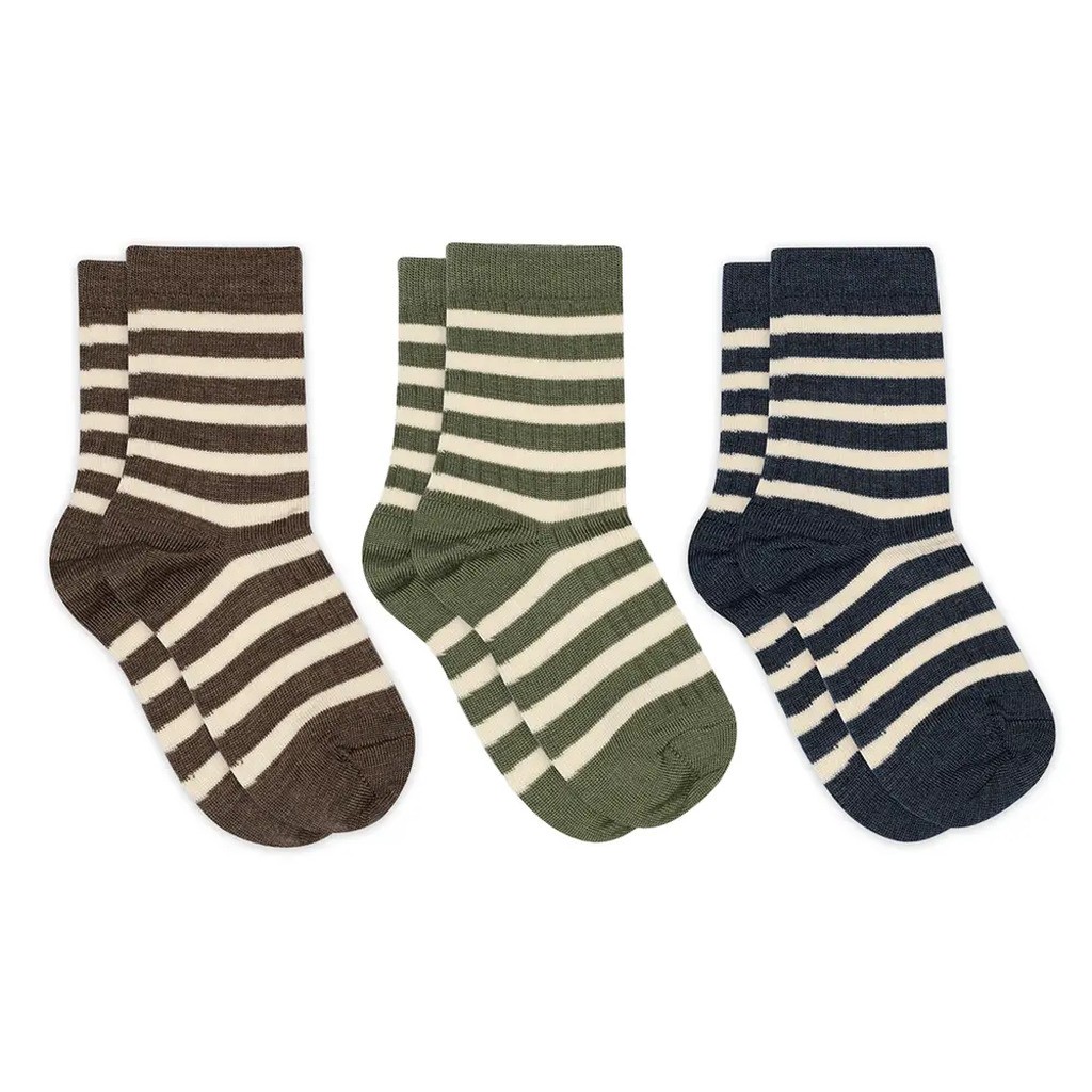 Elis strømper 3-pak - 351 - 22/24