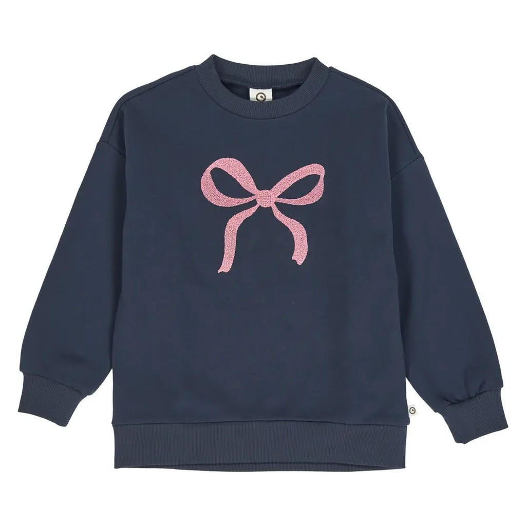 Bow Sweattrøje - Night blue - 98
