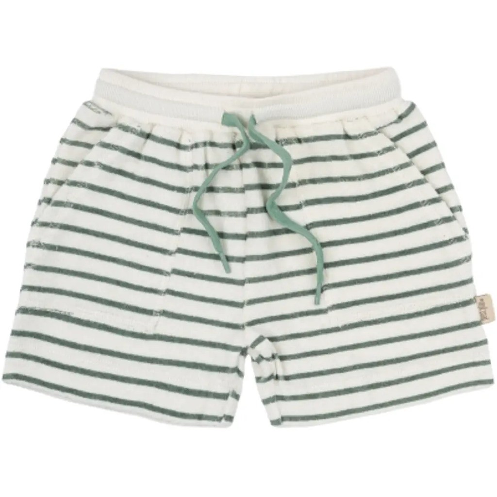 Sweat Shorts - WHITEGREEN - 122