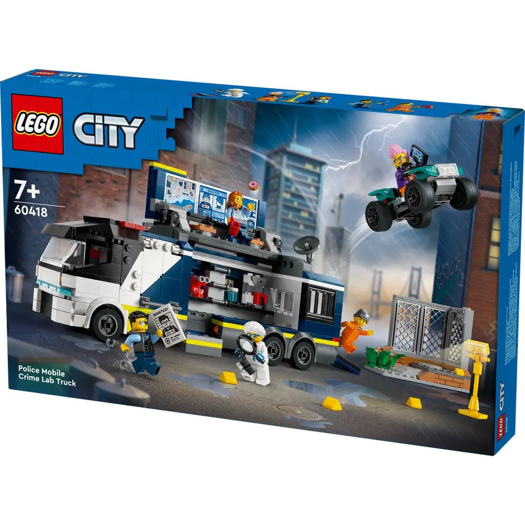Politiets mobile kriminallaboratorium 60418 LEGOÂ® City