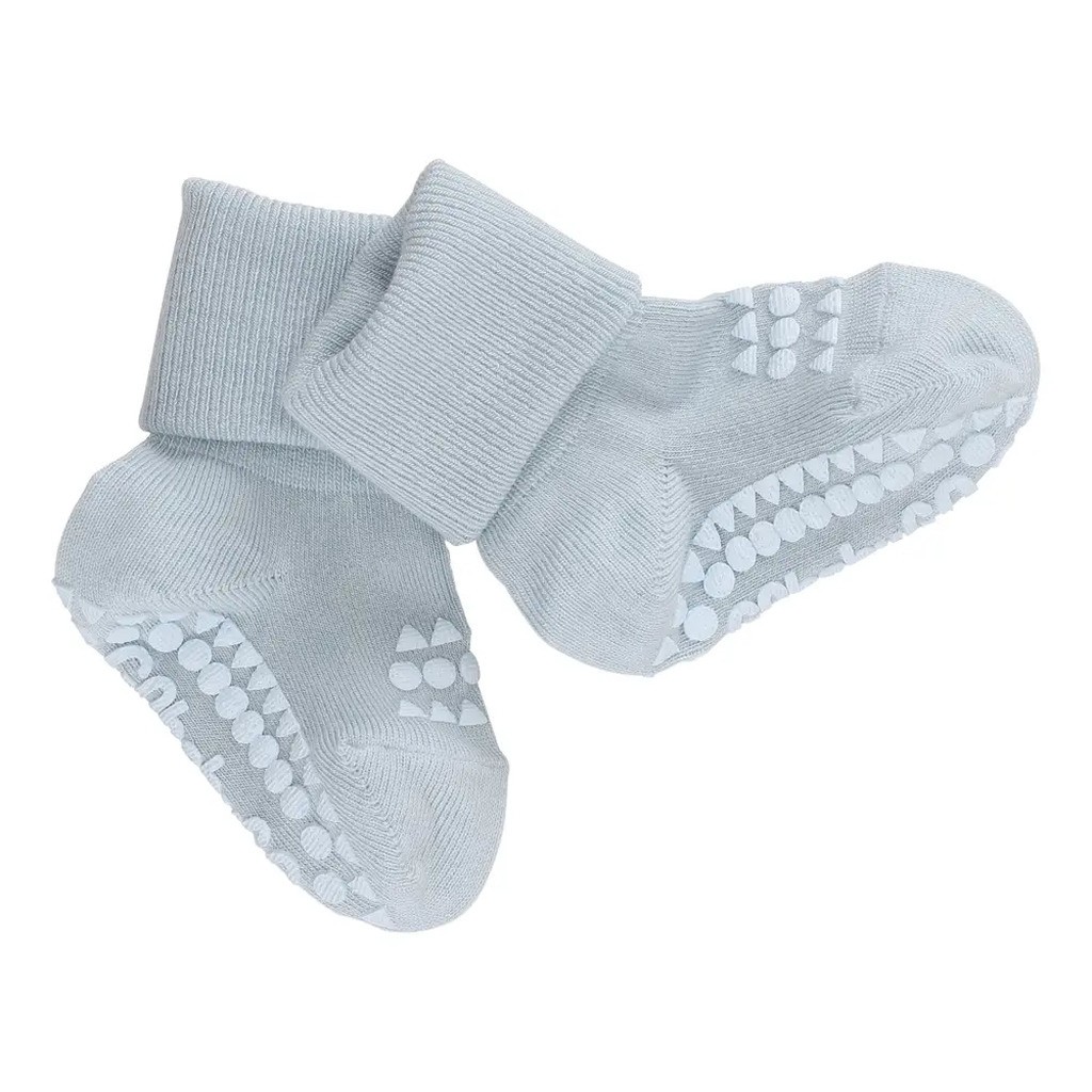 Skridsikre Strømper - Bamboo - Sky blue - 27/30