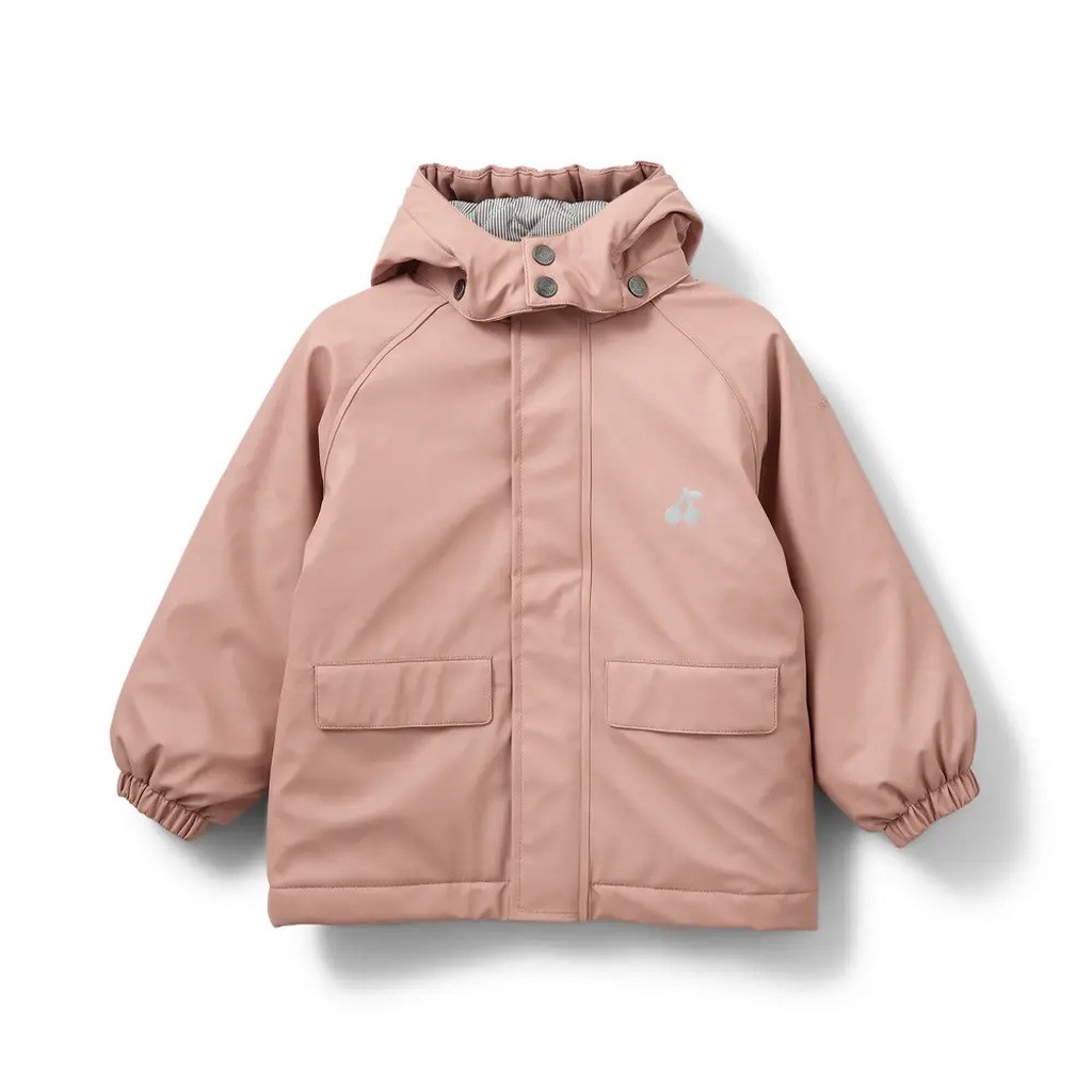 Billie Foret Regnjakke - Rosy brown - 128