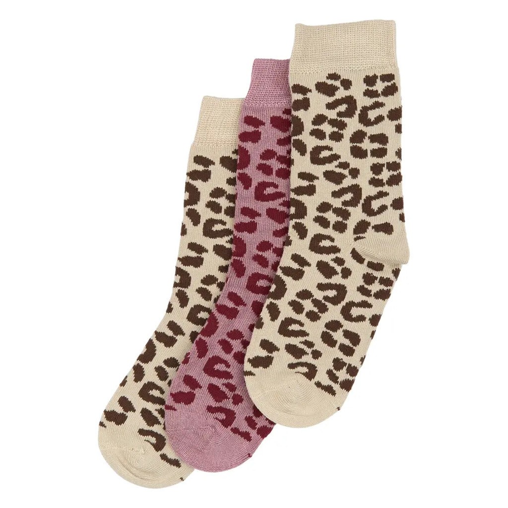 Bamboo strømper 3 pak - LEO MIX - 35/38