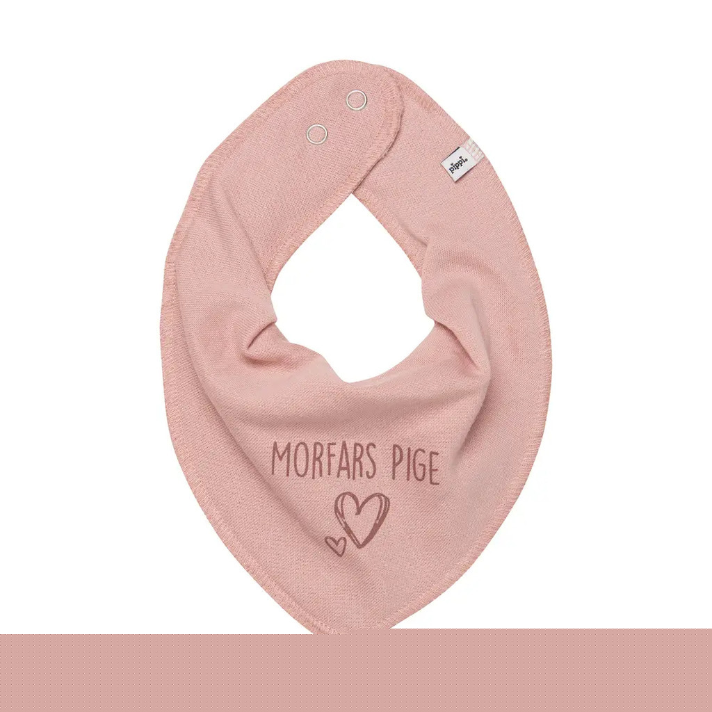 Bandana bib m. mormor+morfar.. - 524 - ONE SIZE