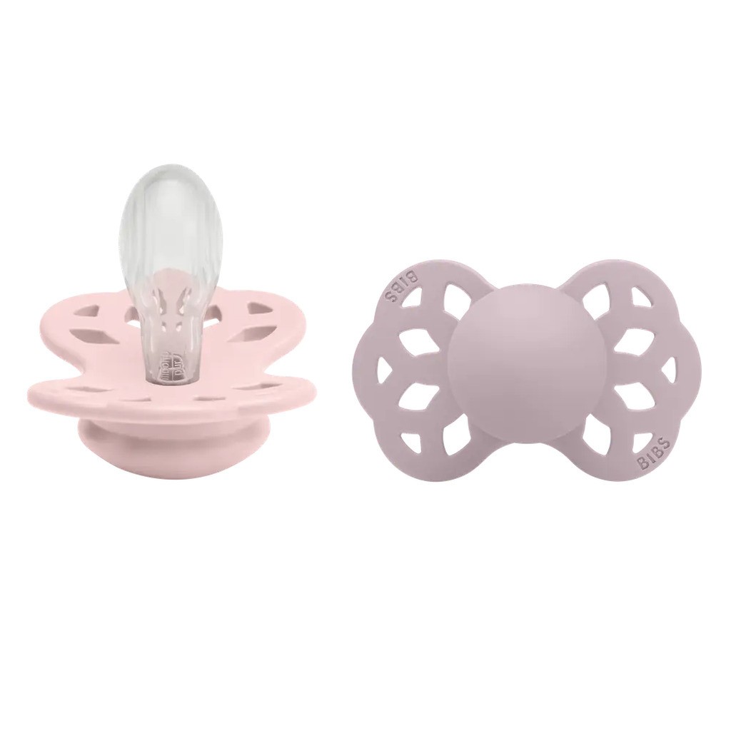 Infinity 2 pk Silicone Symmetrical Size 2 Blossom/Dusky Lilac
