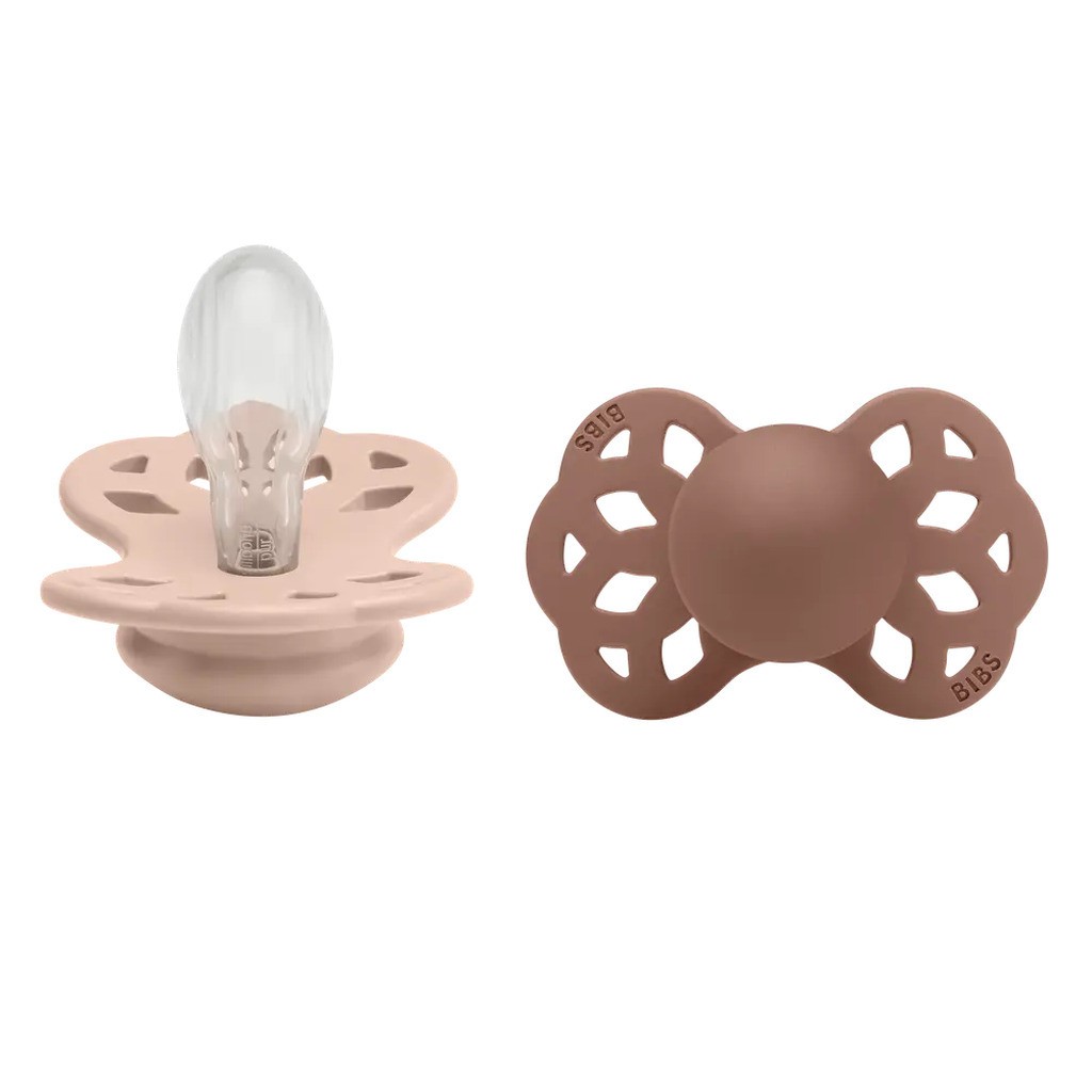 Infinity 2 pk Silicone Symmetrical Size 2 Blush/Woodchuck