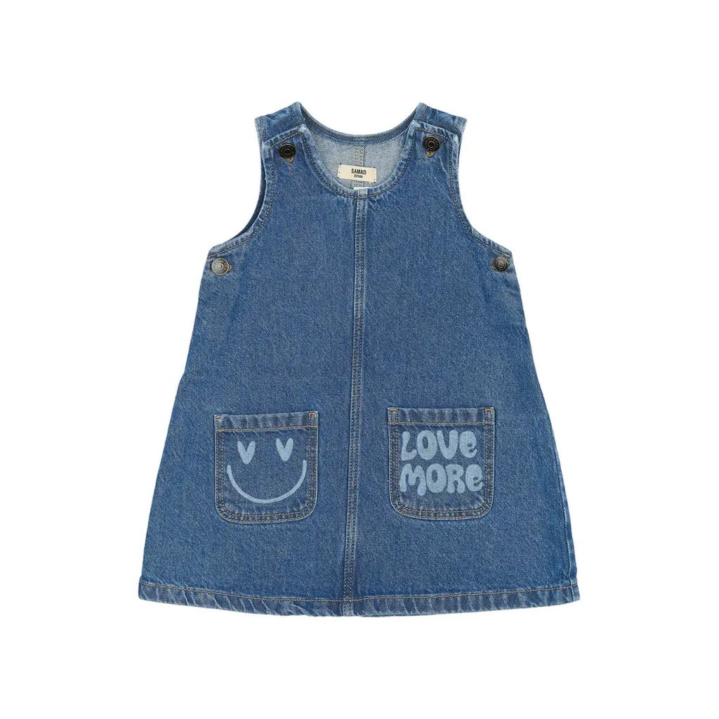 Pida Denim Kjole - MBLUEDENIM - 110