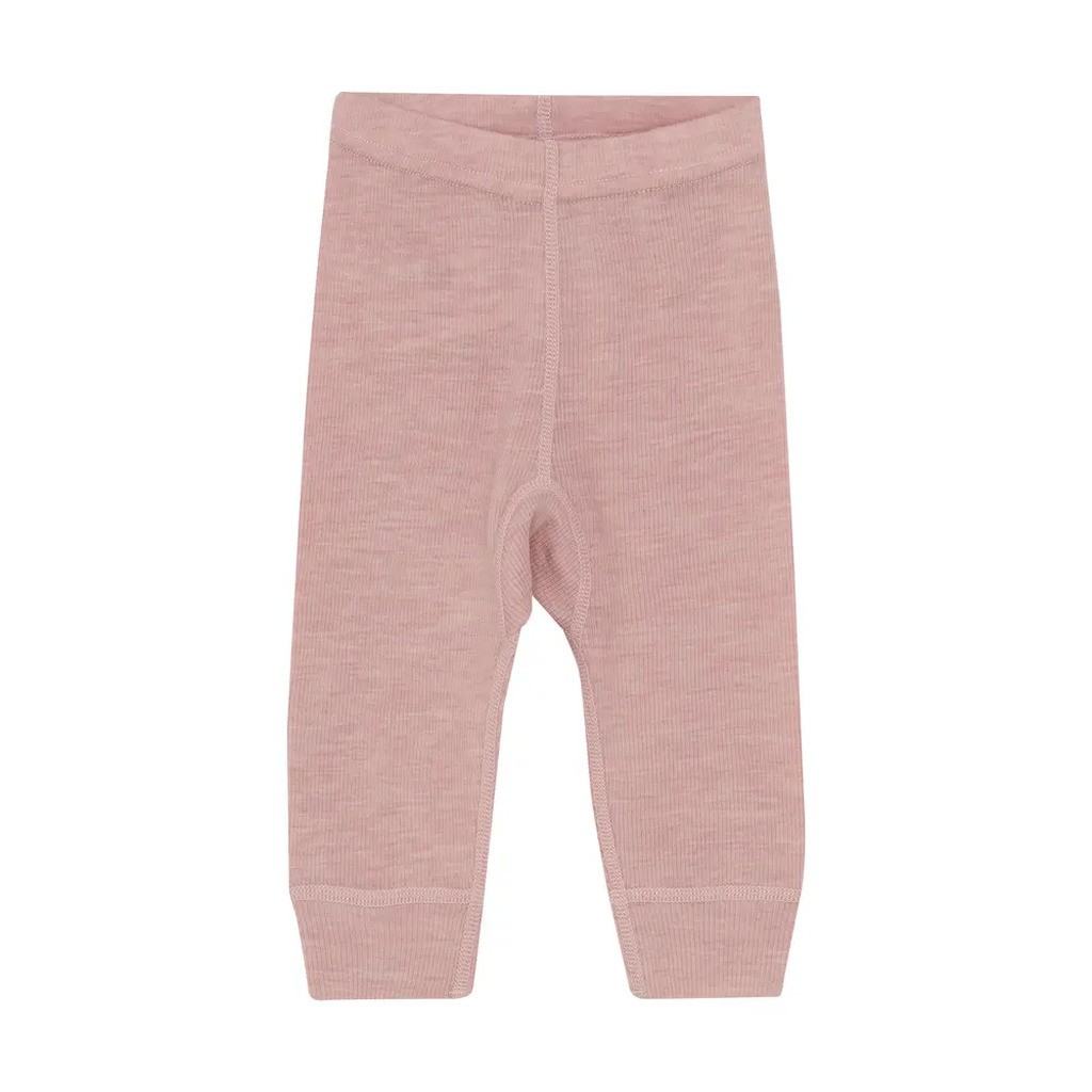 Uld leggings - solid - Starling Melange - 60