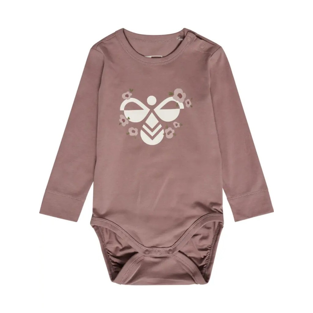 Fenja body langærmet - ANTLER - 56