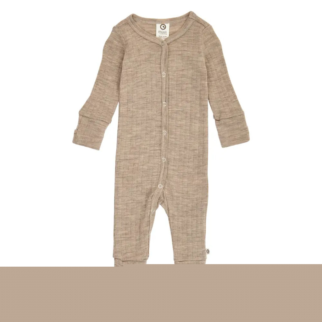 Woolly heldragt med fødder - 821000011 - 80