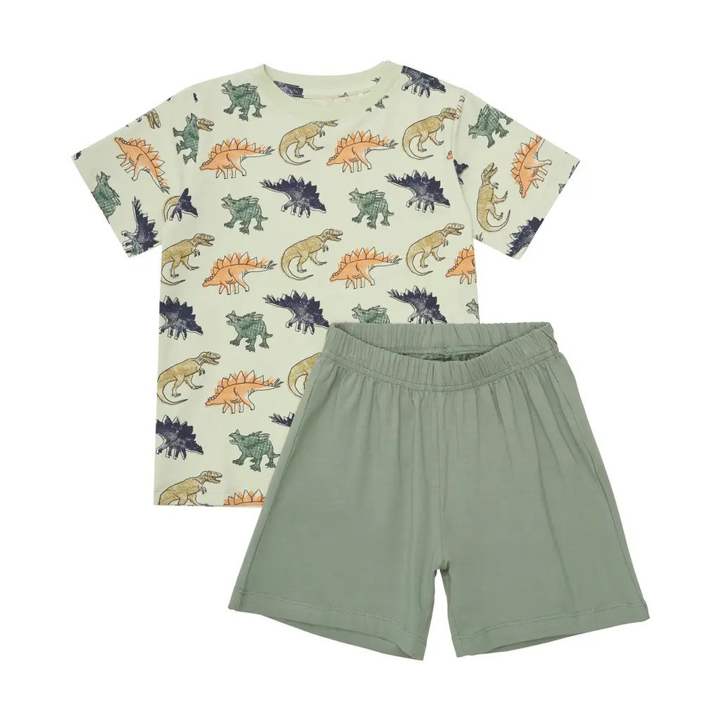 T-shirt+Shorts Sæt AOP - 9212 - 98
