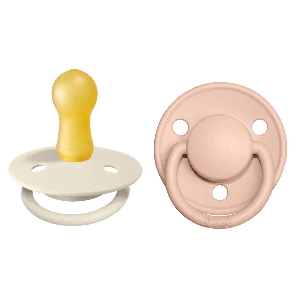 2 pk. De Lux str. 2 - ivory/blush