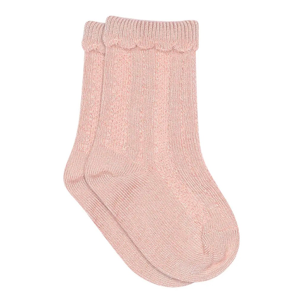 Sif strømper - Silver Pink - 17/18