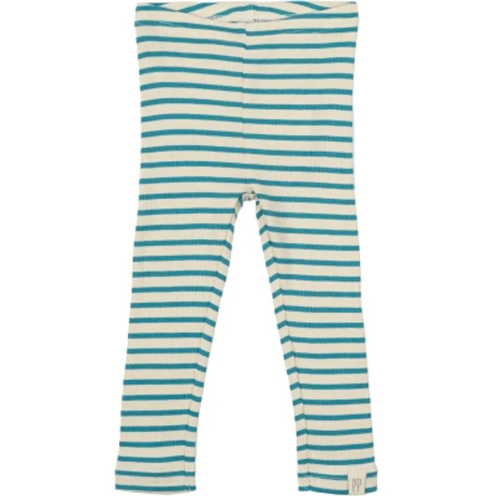 Leggings - TURQ/WHITE - 80