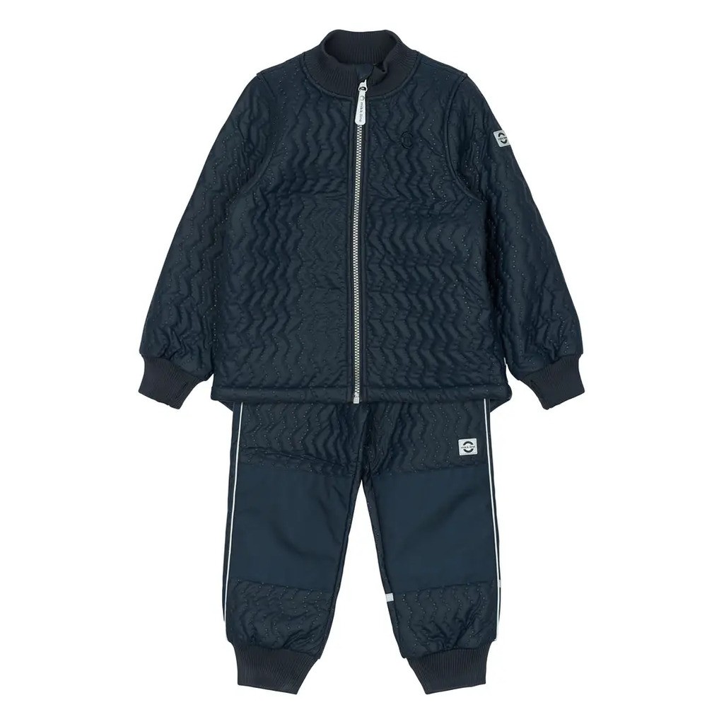 Duvet Fleece Sæt - Blue night - 74 CM