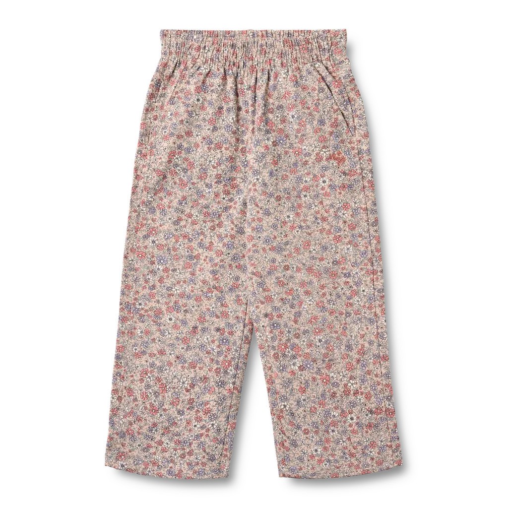 Chevy Sweatbukser - Rose dust flowers - 3 ÅR