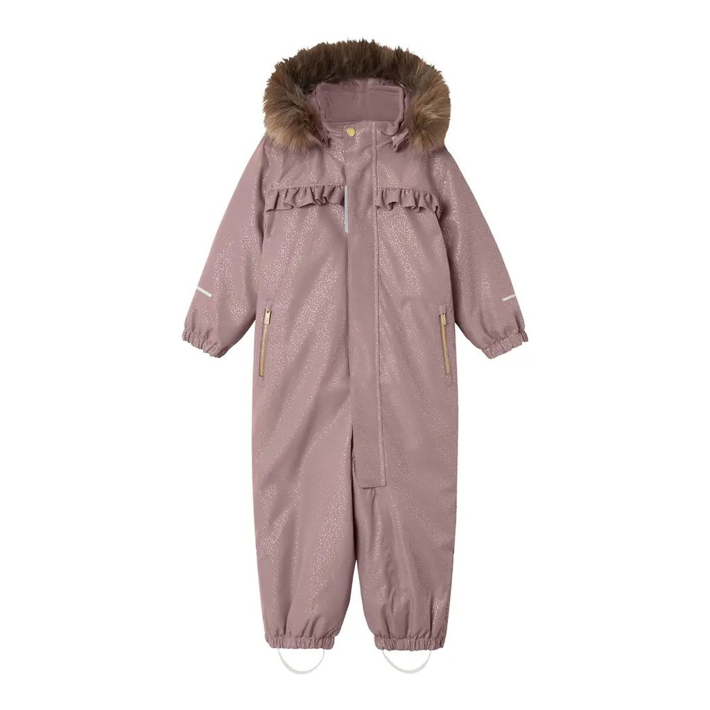Snow 10 Glitter Flyverdragt - WOODROSE - 122