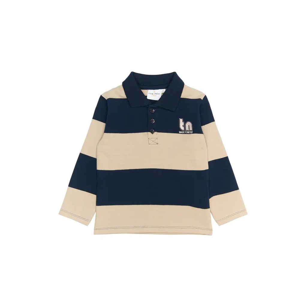 Rinon Pique Polo - NAVYBLAZER - 104