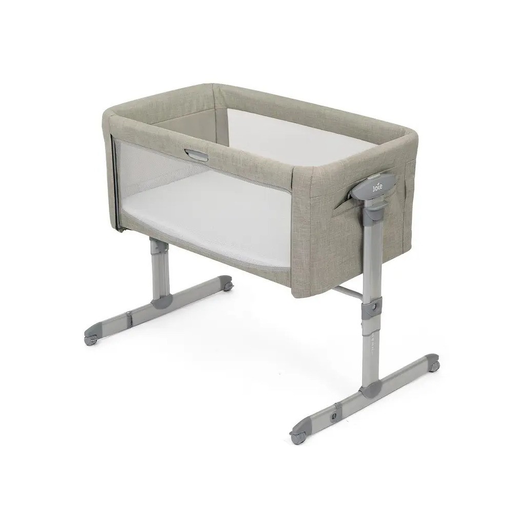 Bedside crib, Roomie Glide,  Almond