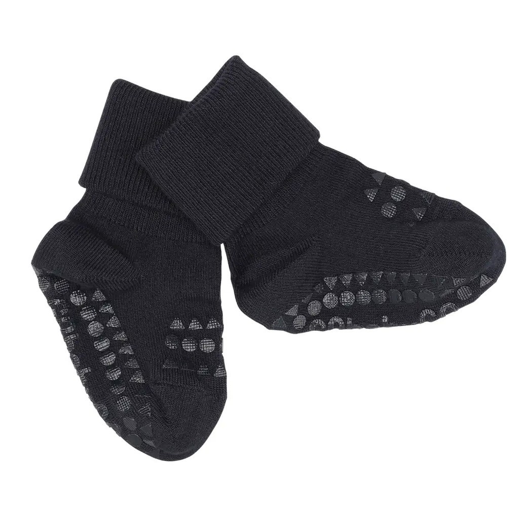 Skridsikre Strømper - Bamboo - Dark blue - 23/26