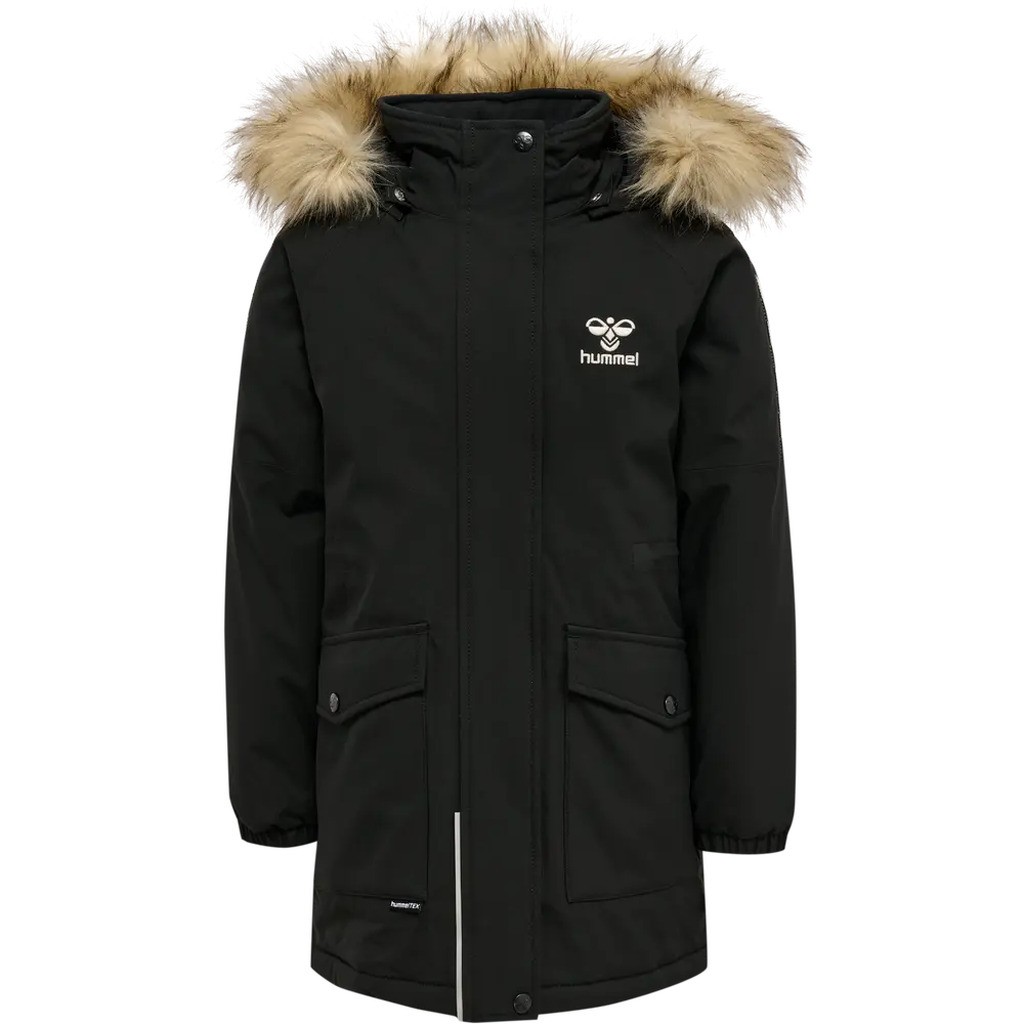 Root tex jakke - BLACK - 128