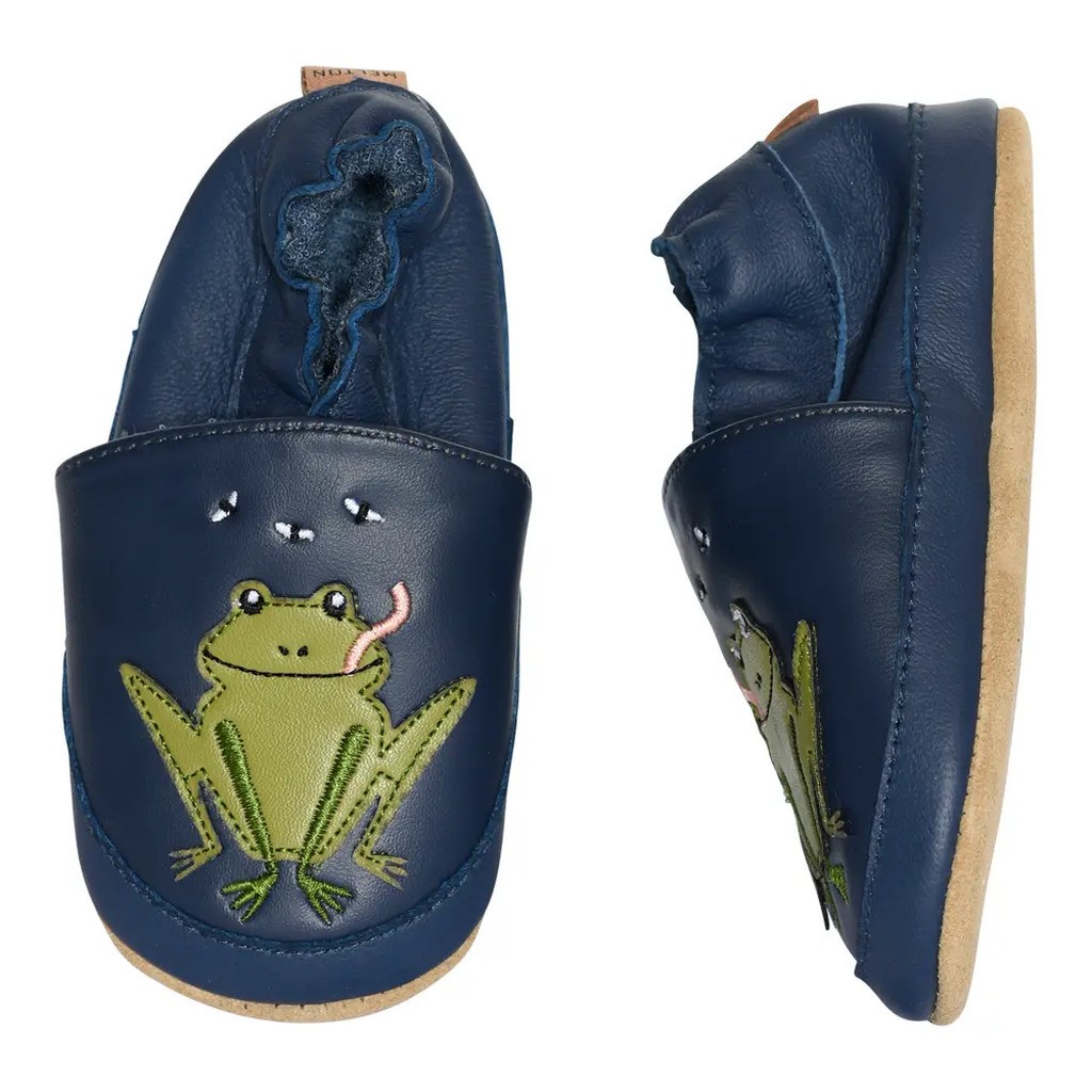 Frog læder slippers - 1130 - 22/23