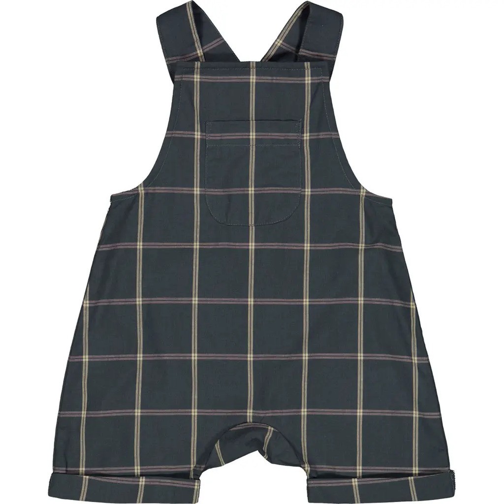 Check overalls med tern - Night blue/ Cashmere - 62