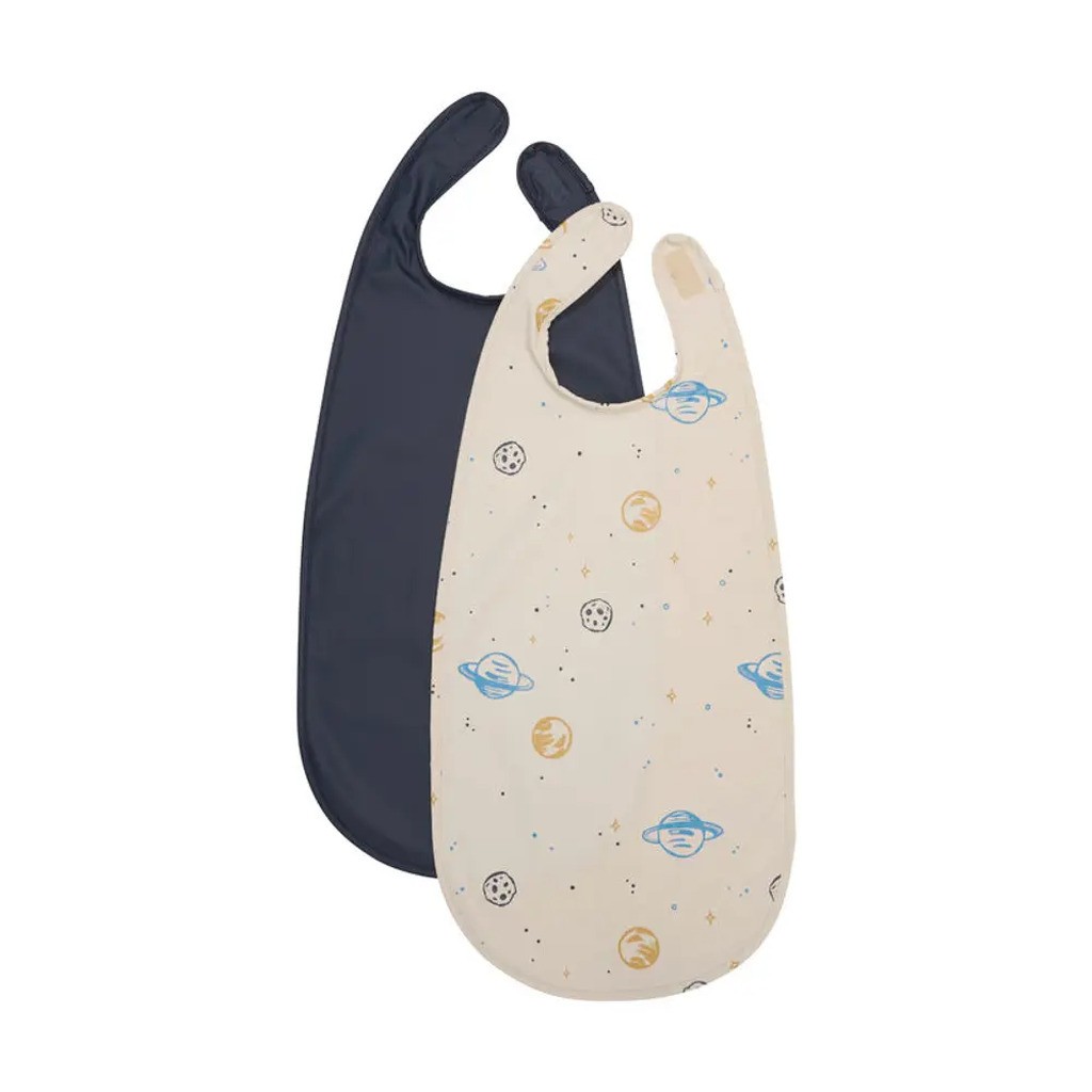 Lang hagesmæk PU (2-pak) - Dark Navy - ONE SIZE