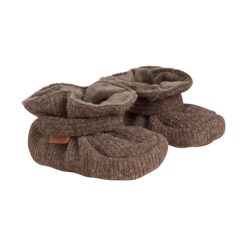 Baby slippers - Rain Drum melange - 21-22