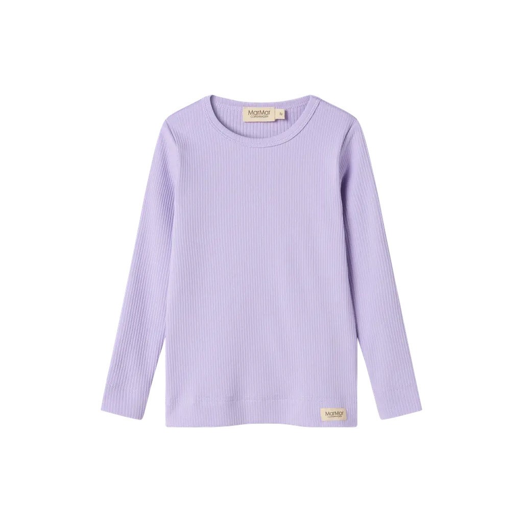 Plain Bluse - Soft lavender - 104