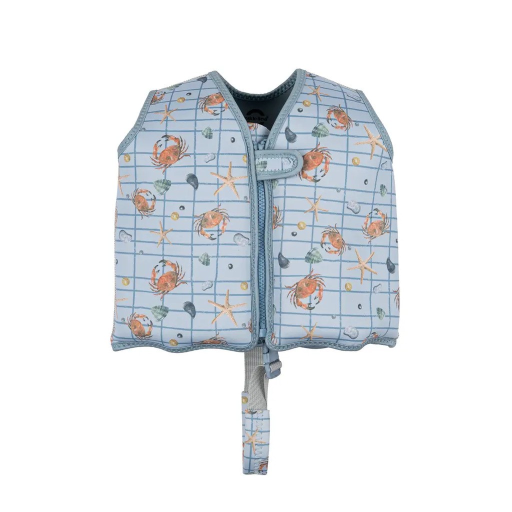 Svømmevest - Faded denim - 1-2 ÅR