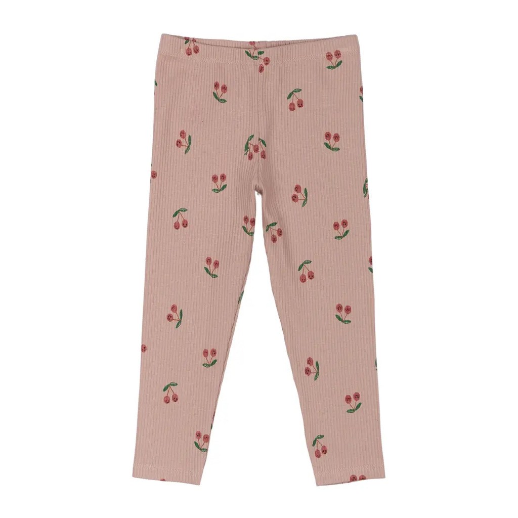 Oona Rib Leggings - Adobe rose - 110