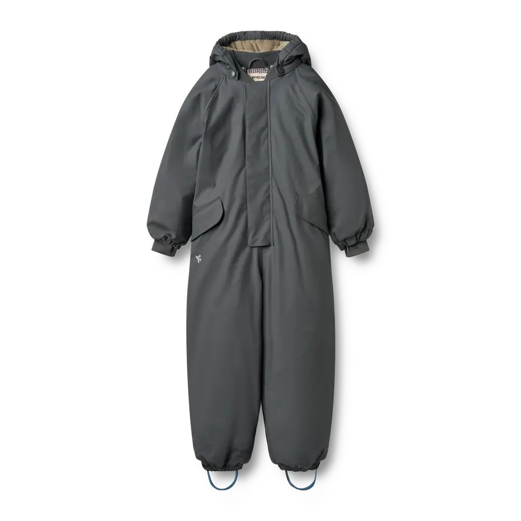 Ludo Gummi Flyverdragt - Greyblue - 5 ÅR