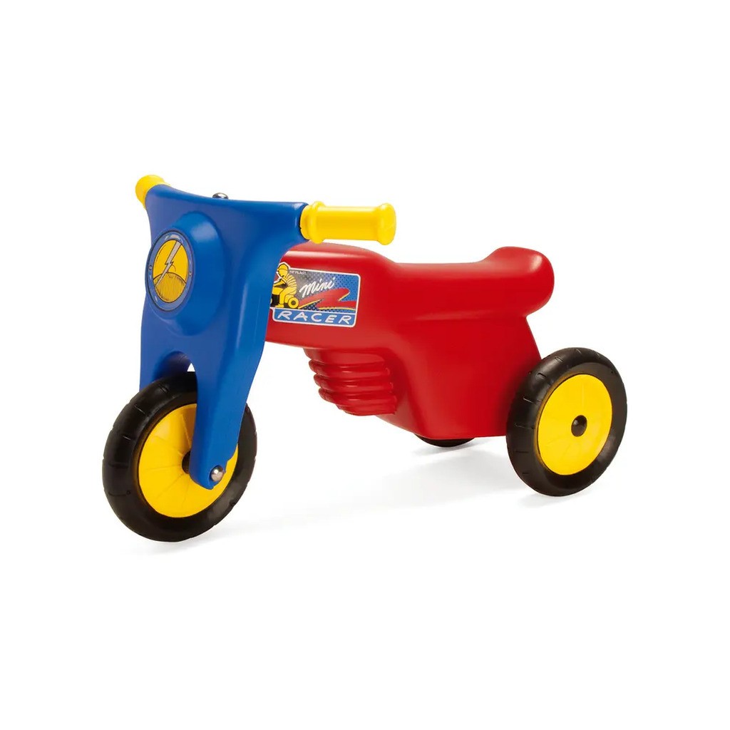 Motorcykel rød Gummihjul