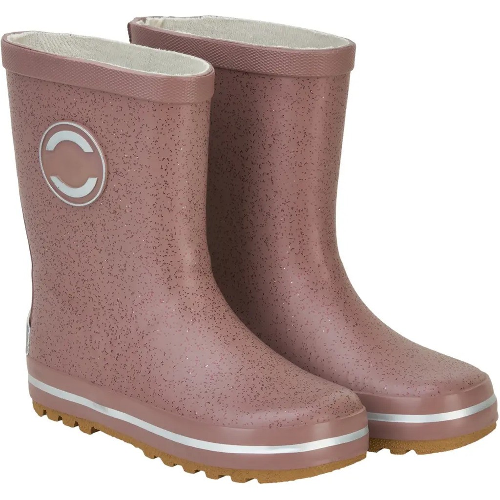 Glitter gummistøvle - Twilight Mauve - 29
