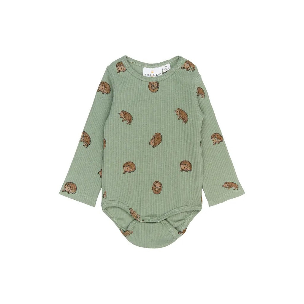 River Rib Body Langærmet - LILY PAD - 86