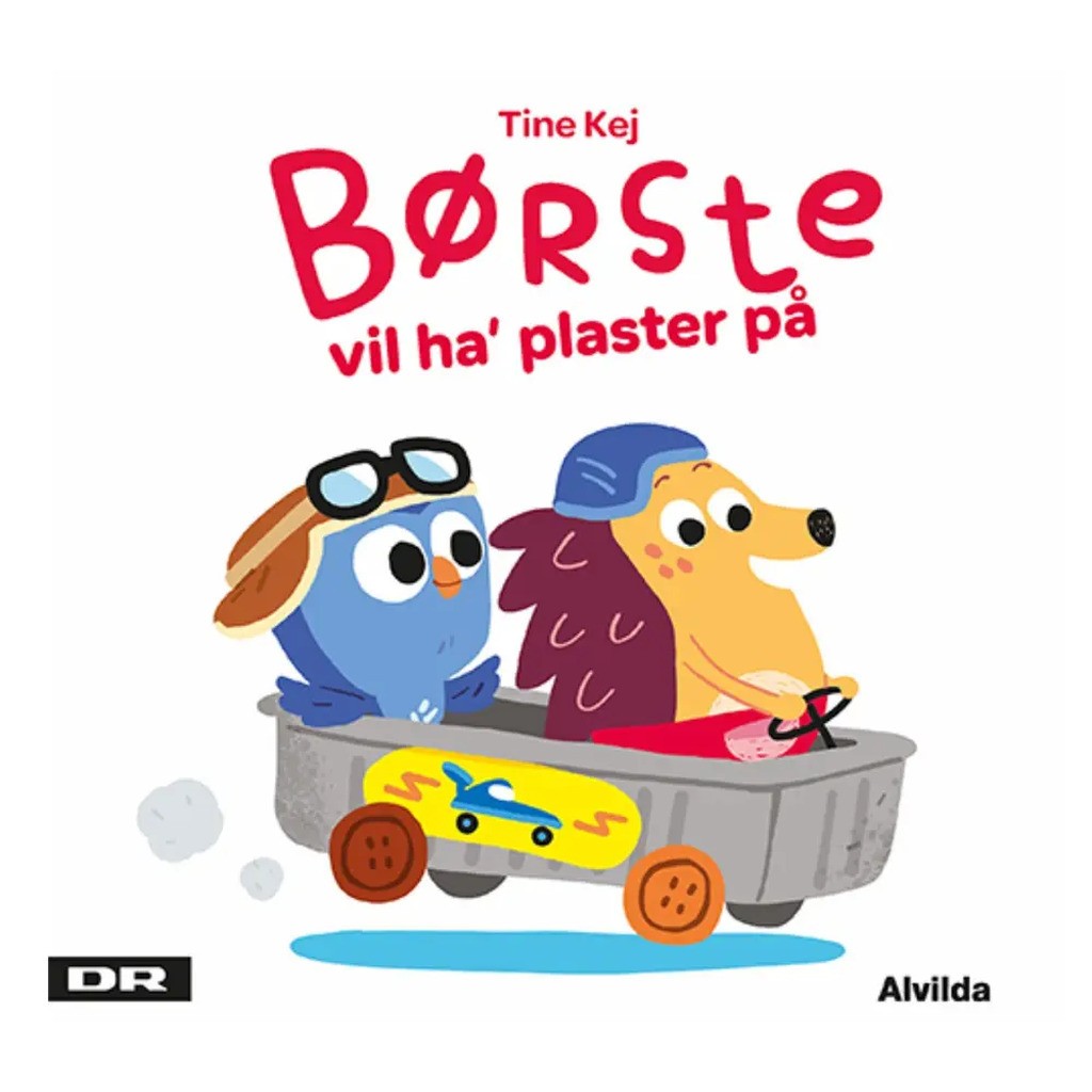 Minisjang  -  Børste  -  Børste vil ha' plaster på