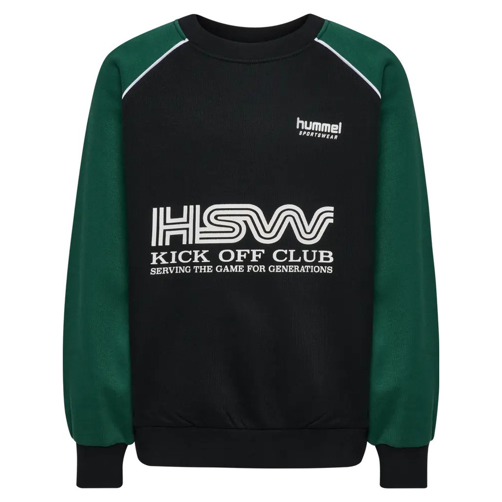Oversized Crew HSW - Dark Green - 122/128