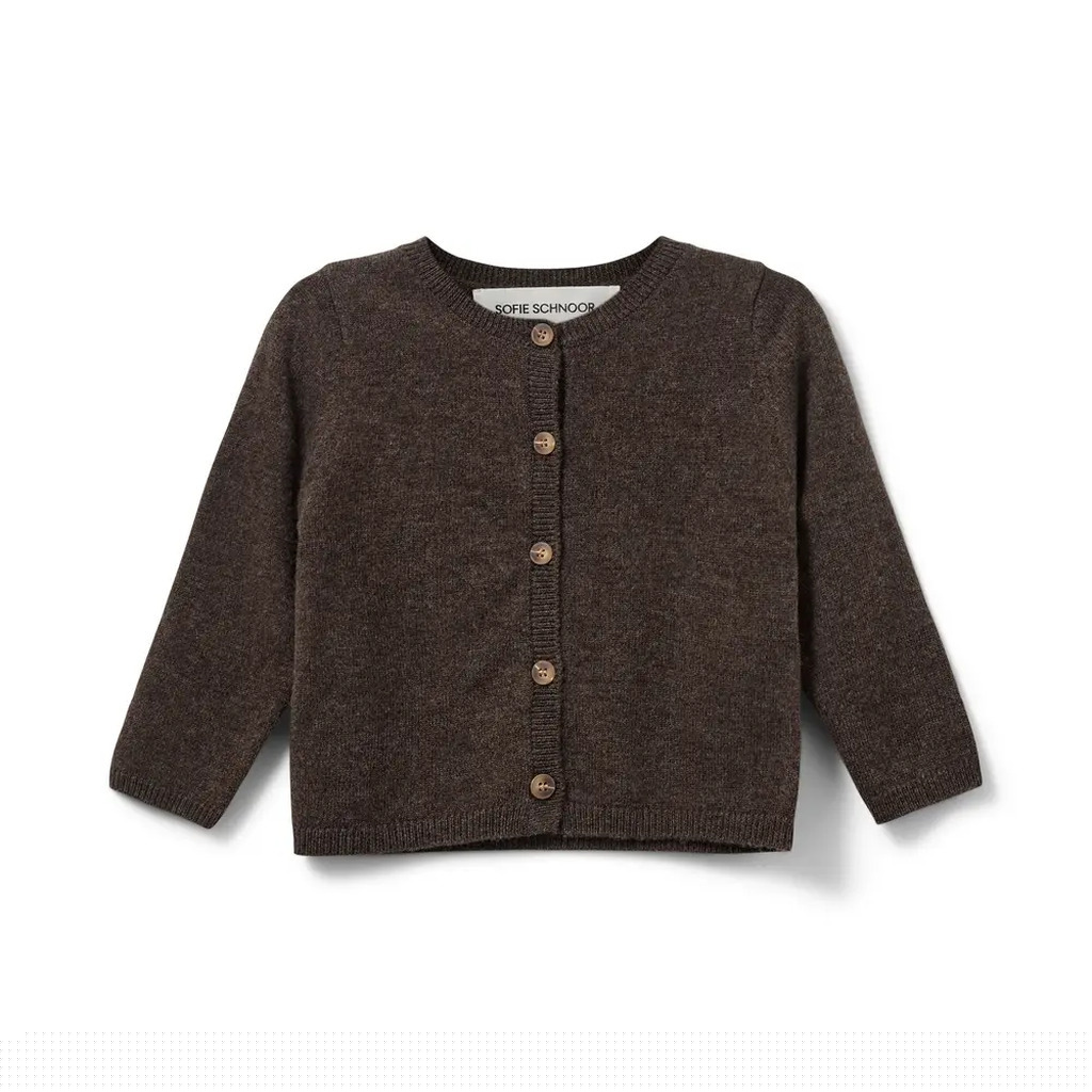 Cisse Cardigan - Brown fudge - 68